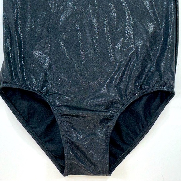 NWT Metallic Leotard Bodysuit Size 14 Girls - Picture 4 of 9